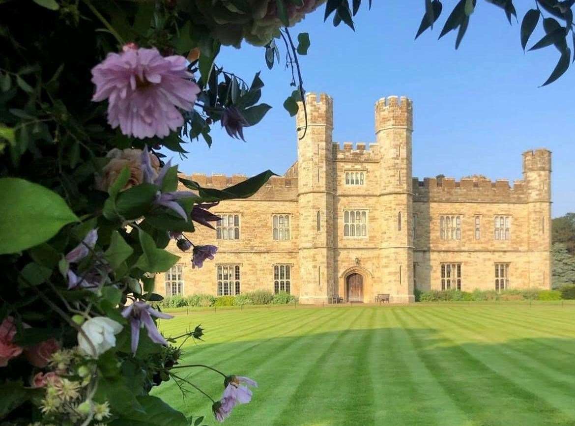 Leeds Castle has been named the third most instagrammed wedding venue in the UK. Picture: @leedscastleweddings / Instagram