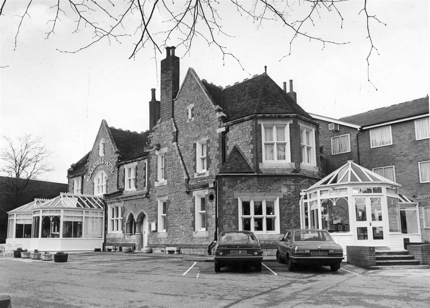 The Larkfield Hotel, Larkfield, in December 1985