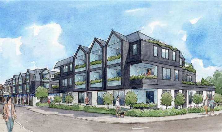 The second set of designs for the former Aldi site. Picture: In5 Group