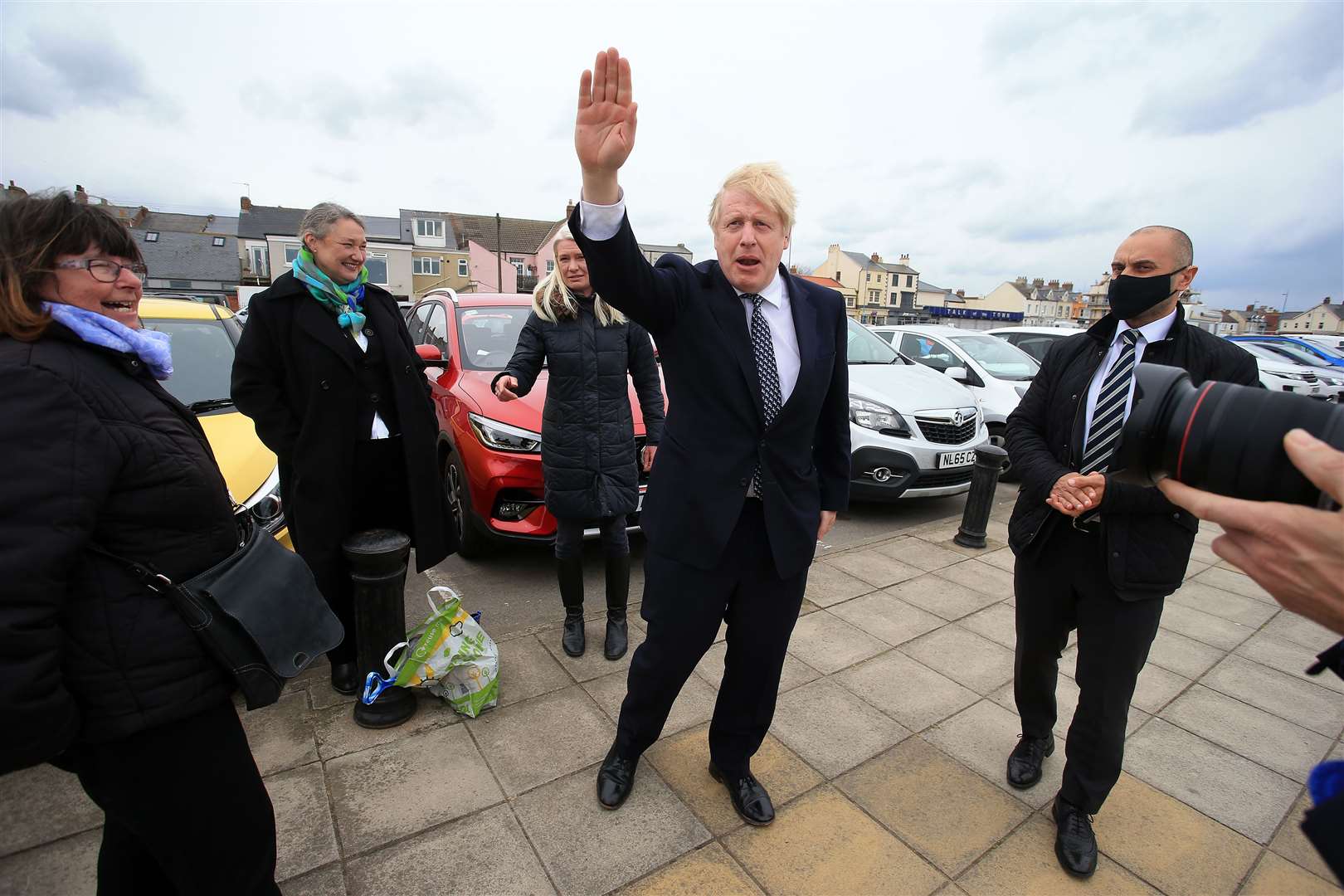 Prime Minister Boris Johnson visited Hartlepool on Monday (Lindsey Parnaby/PA)