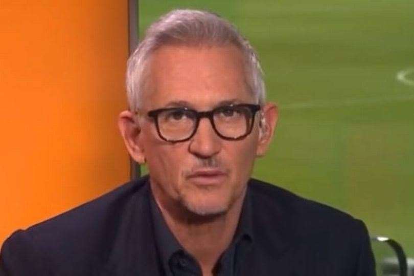 Gary Lineker has been criticised for his comments about the UK's new asylum policy. Picture: BBC Sport