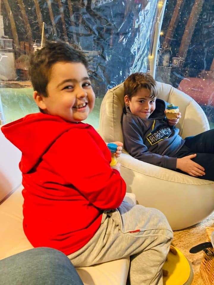 Ty, who has terminal cancer, spent the weekend with his childhood friend Ruben
