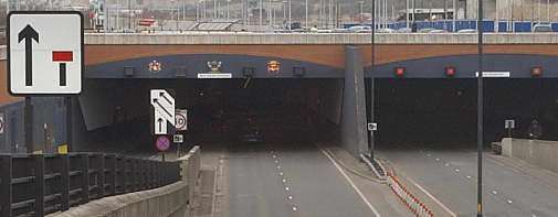 The Medway Tunnel requires extensive maintenance work, to be funded by taxpayers. Picture: JIM RANTELL