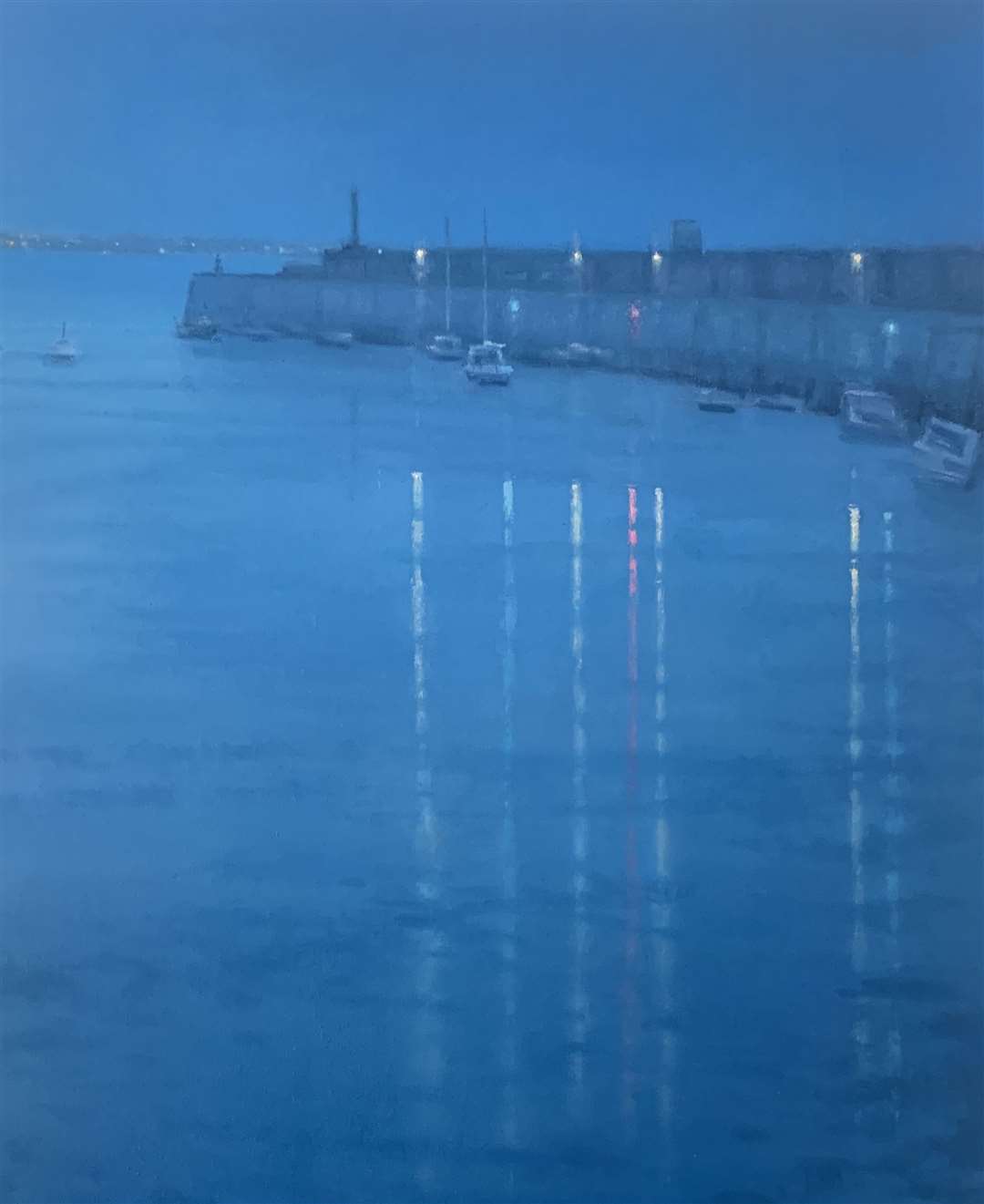 Darren Lewis' painting of Margate