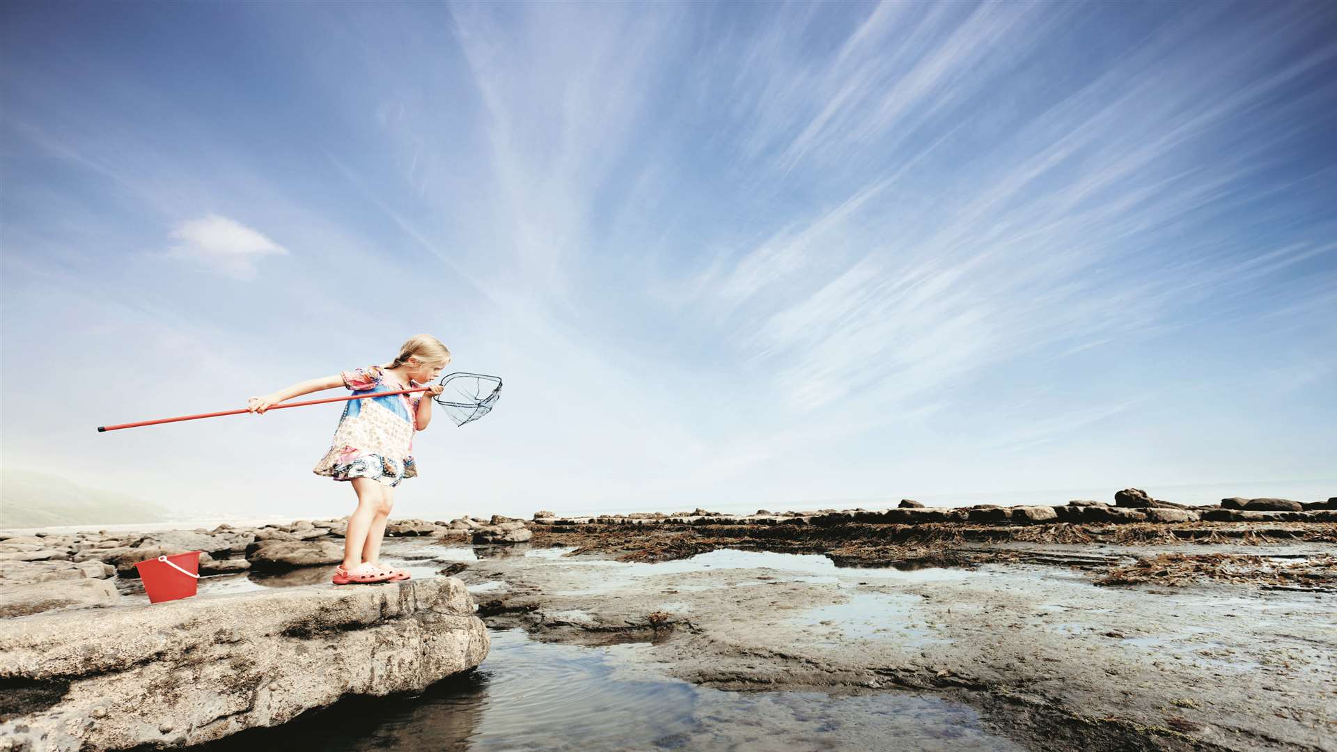 There are lots of places to go rockpooling in Kent