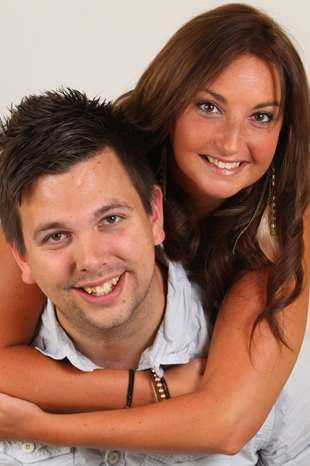 Rob Wills and Emma Saint of the breakfast show