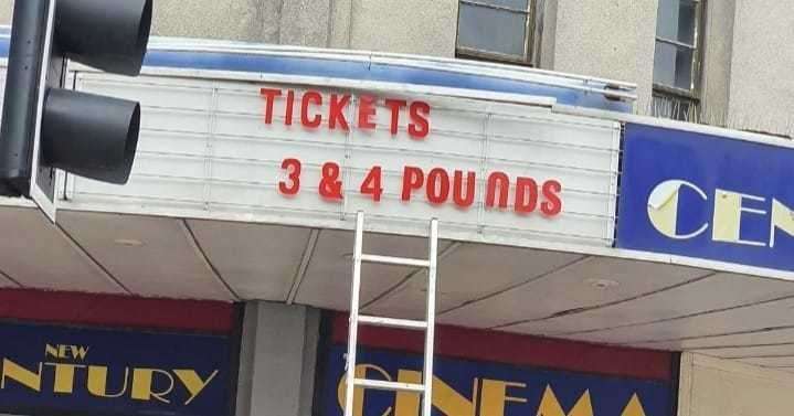 The New Century Cinema, Sittingbourne, offered cheap film tickets. Picture: New Century Cinema Facebook