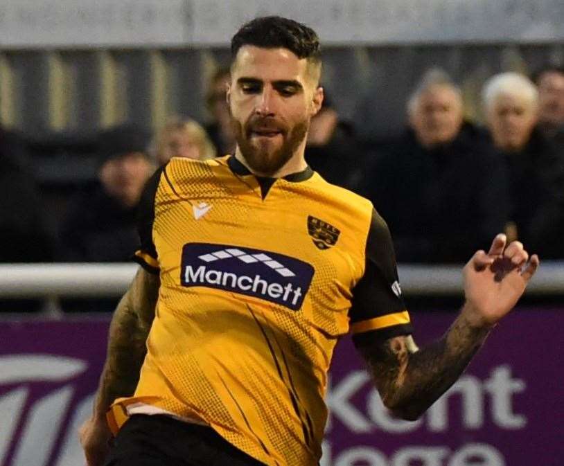 Maidstone United winger Joan Luque Picture: Steve Terrell