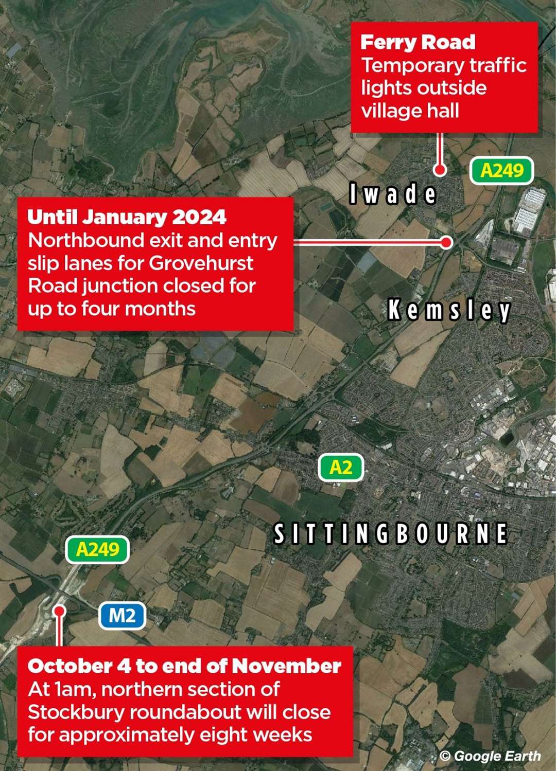 More road works are on their way and are set to last over a year