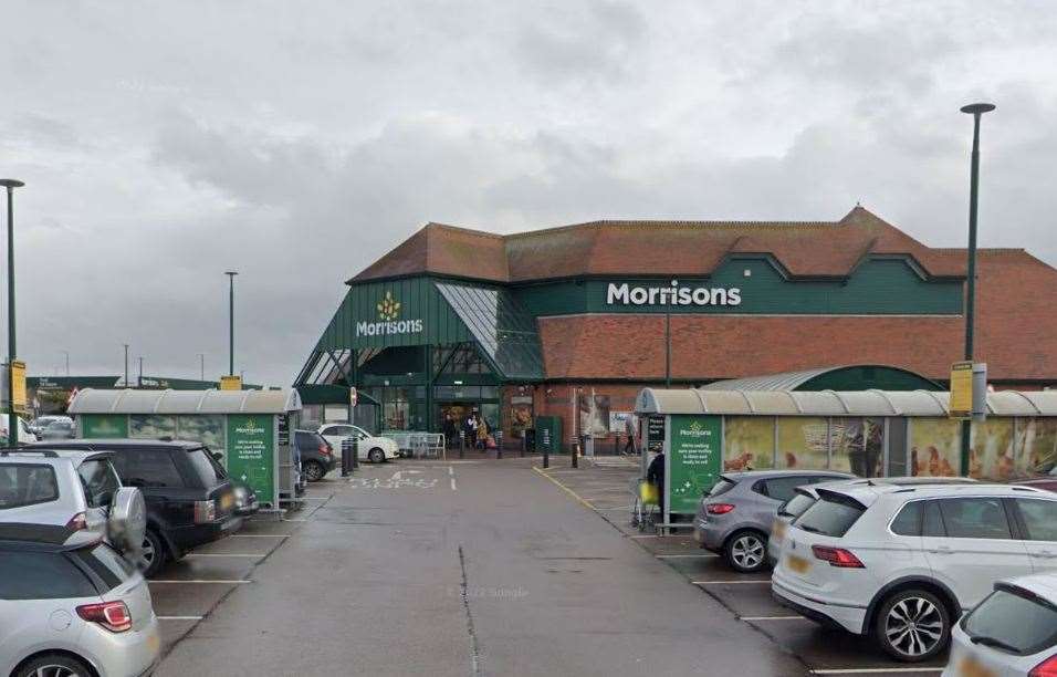 Liam's free school meal vouchers were rejected in Morrisons Gravesend despite being entirely valid. Picture: Google Street View
