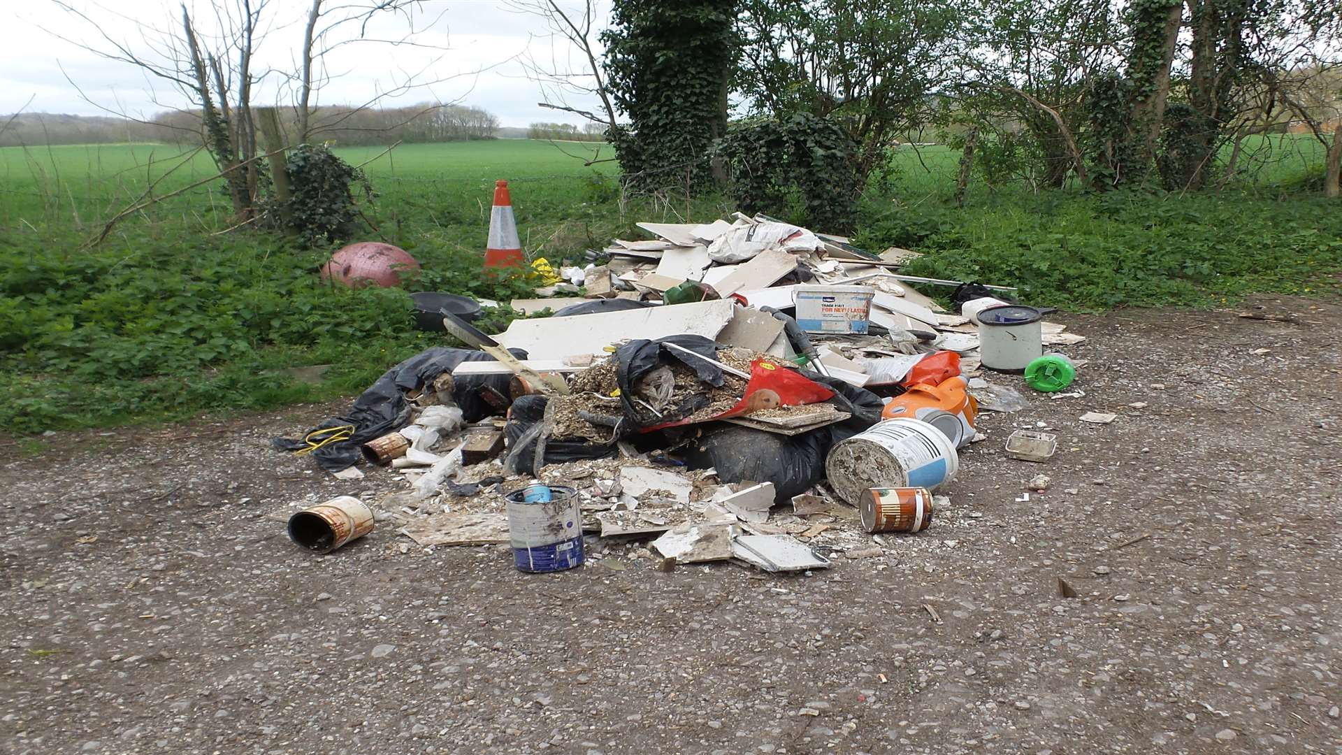 The rubbish pile