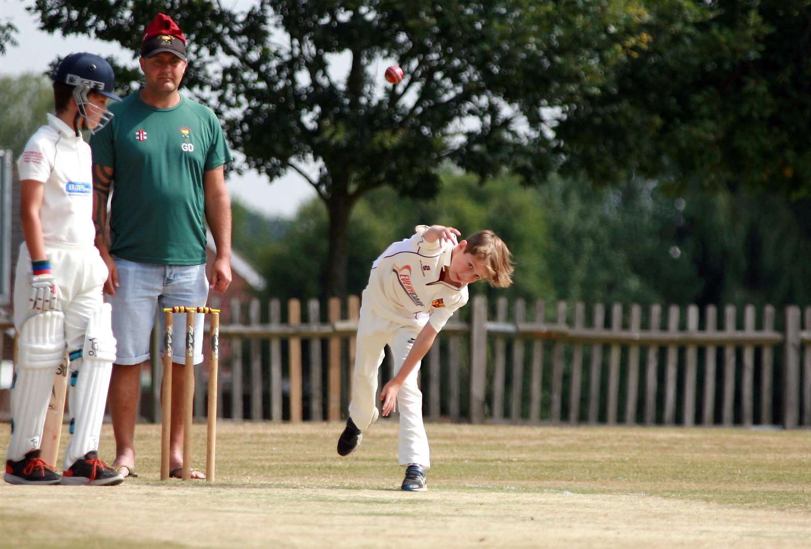 Lordswood under-11s up against High Halstow in the Medway Youth Cricket League Picture: Phil Lee