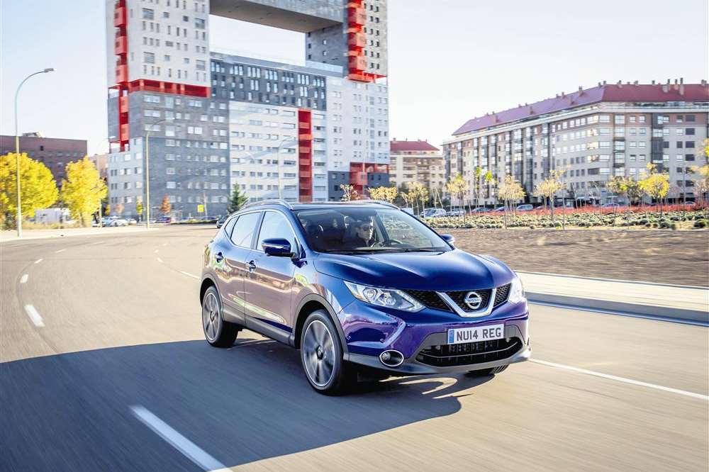 The new Nissan Qashqai is helping boost sales