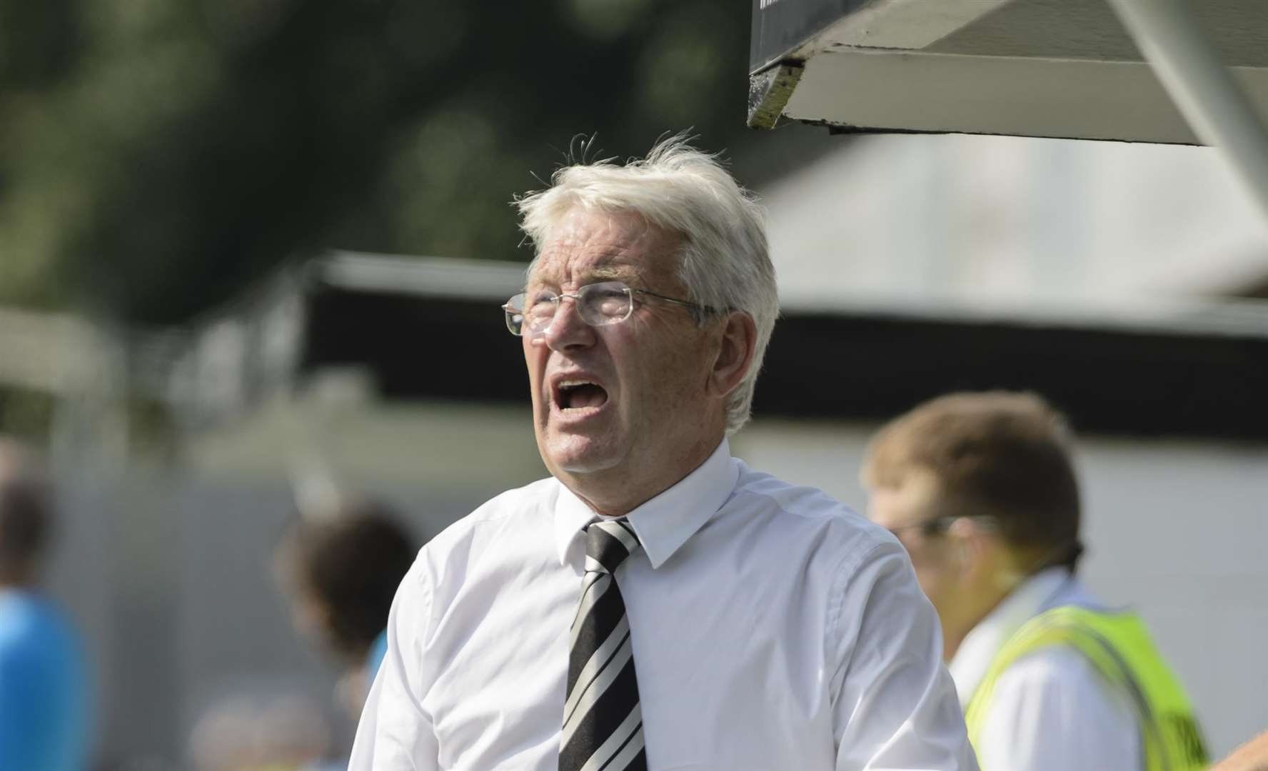 Dover manager Chris Kinnear. Picture: Andy Payton