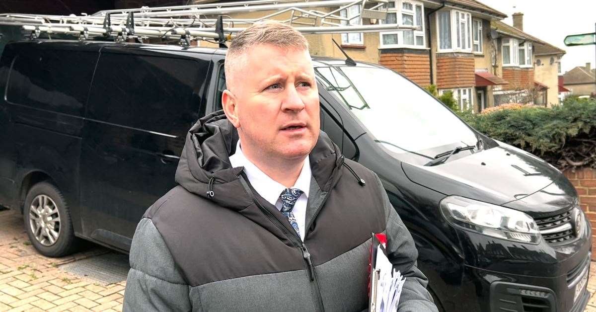 Paul Golding is standing in the Dartford local elections in May. Picture: Britain First