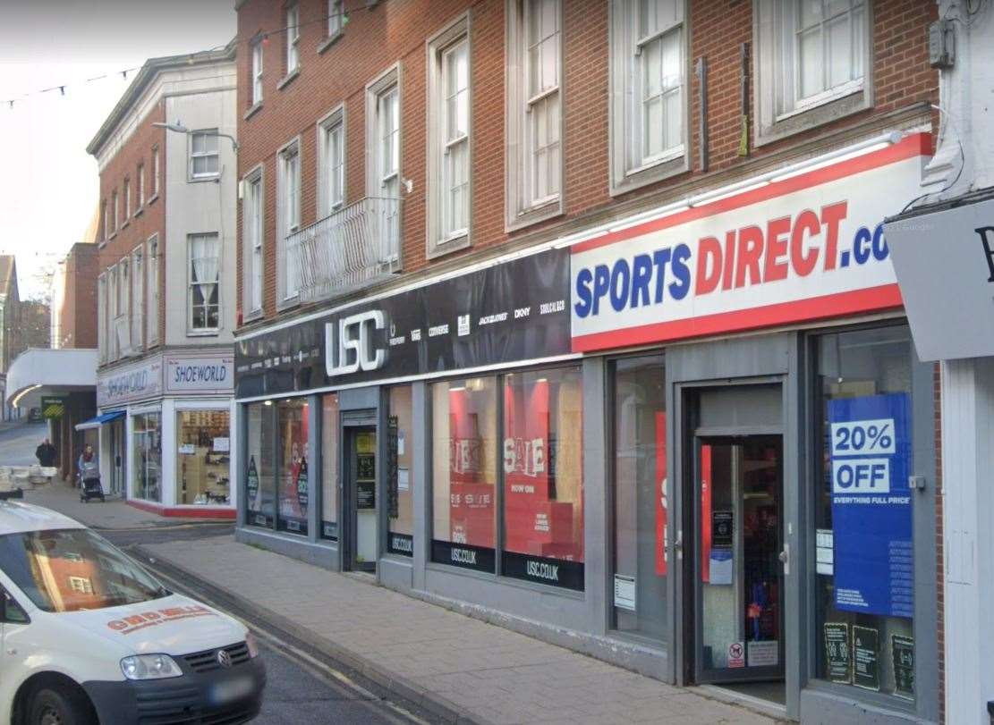 The site of the former Sports Direct in Ramsgate is earmarked to be transformed by developers. Picture: Google