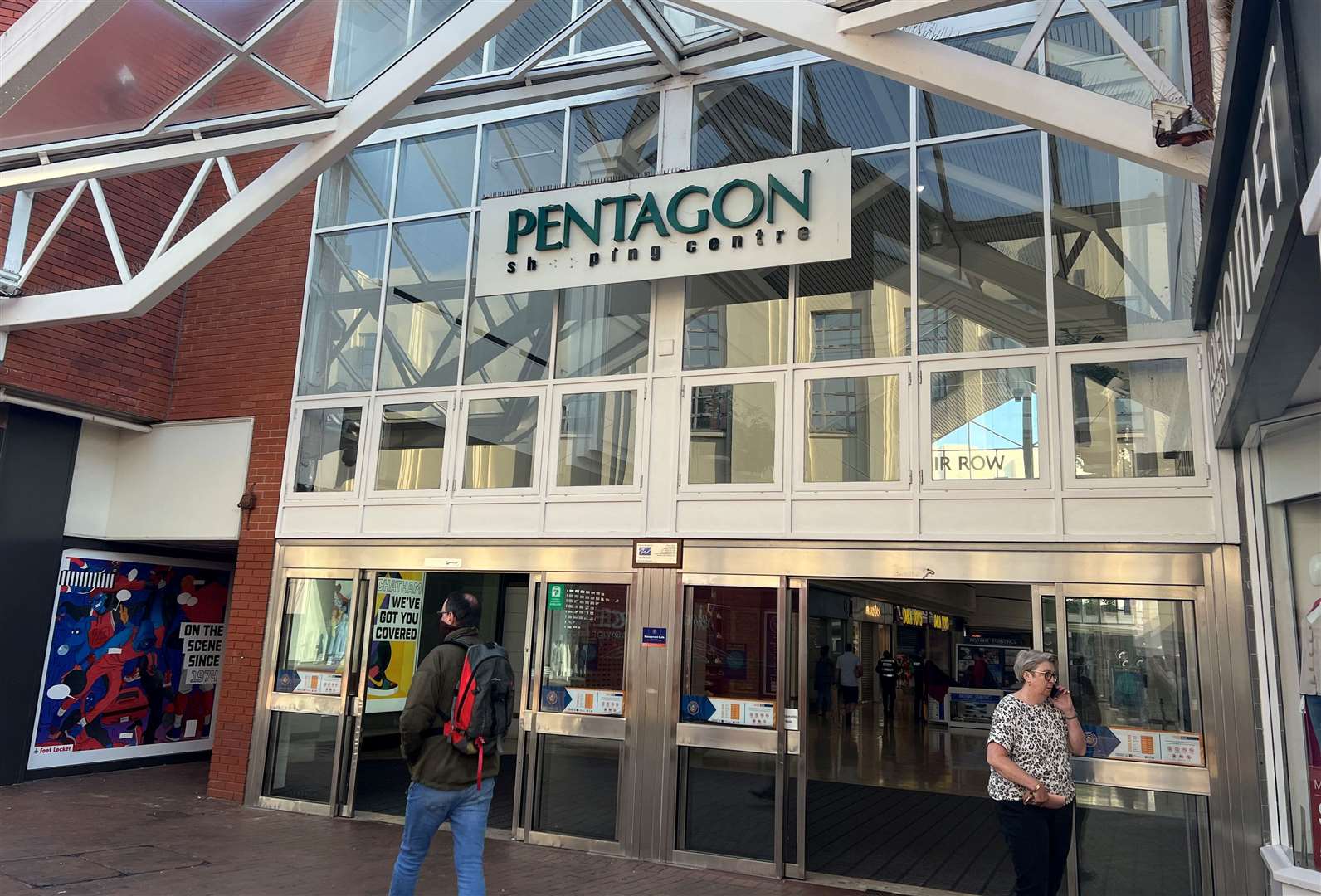 A young girl was raped at Pentagon Shopping Centre in Chatham