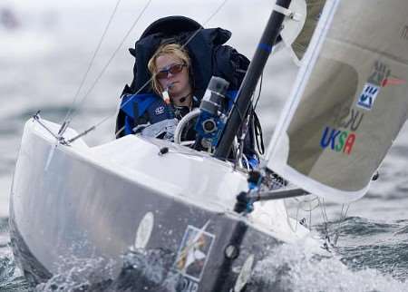 APPEAL: Hilary Lister sails round the Isle of Wight last year. Picture: MARK LLOYD