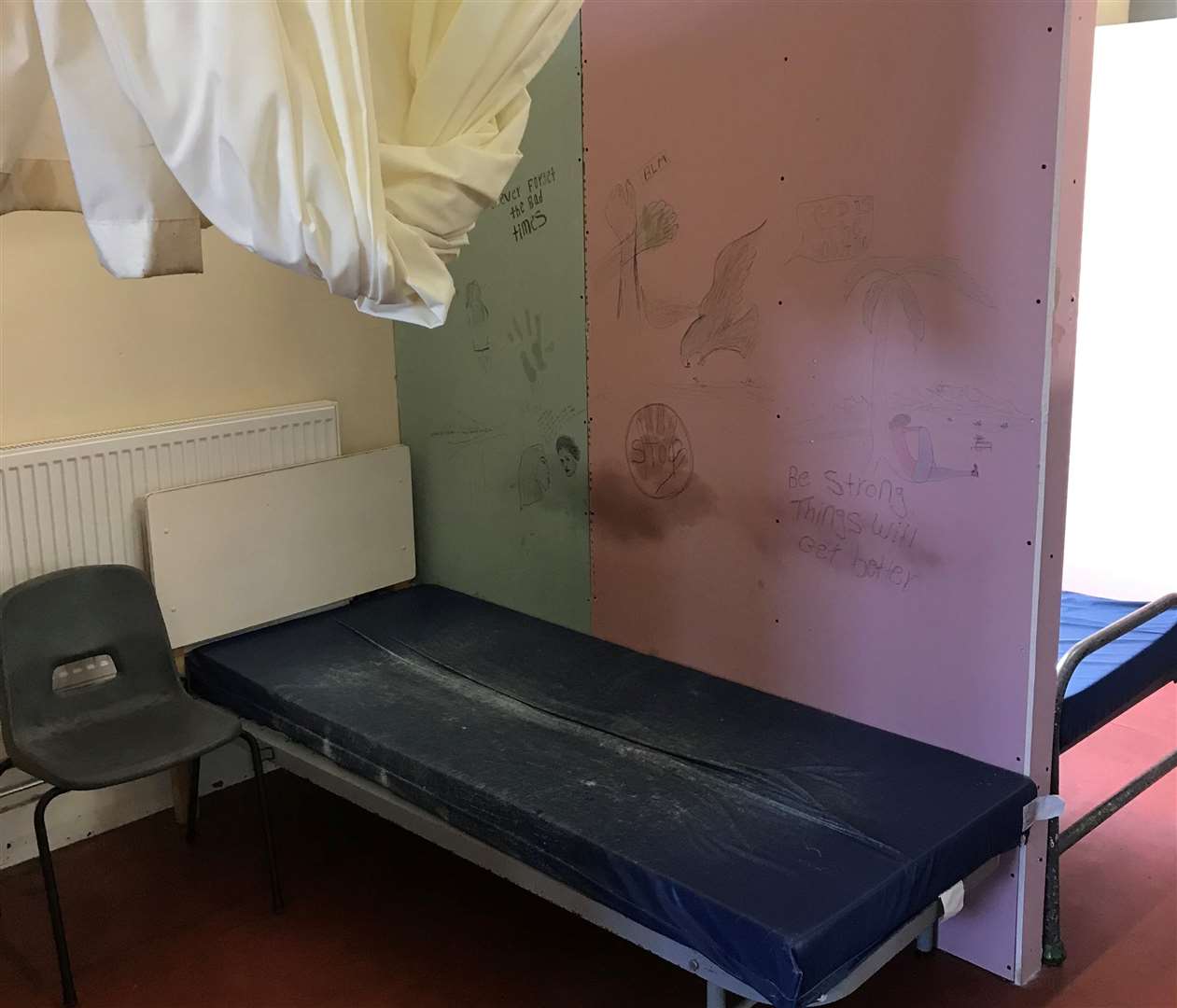 Some areas were described as 'filthy' during one inspection. Picture: Independent Chief Inspector of Borders and Immigration
