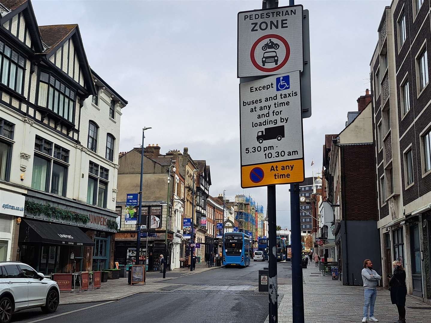 ANPR cameras will soon be appearing in Maidstone High Street