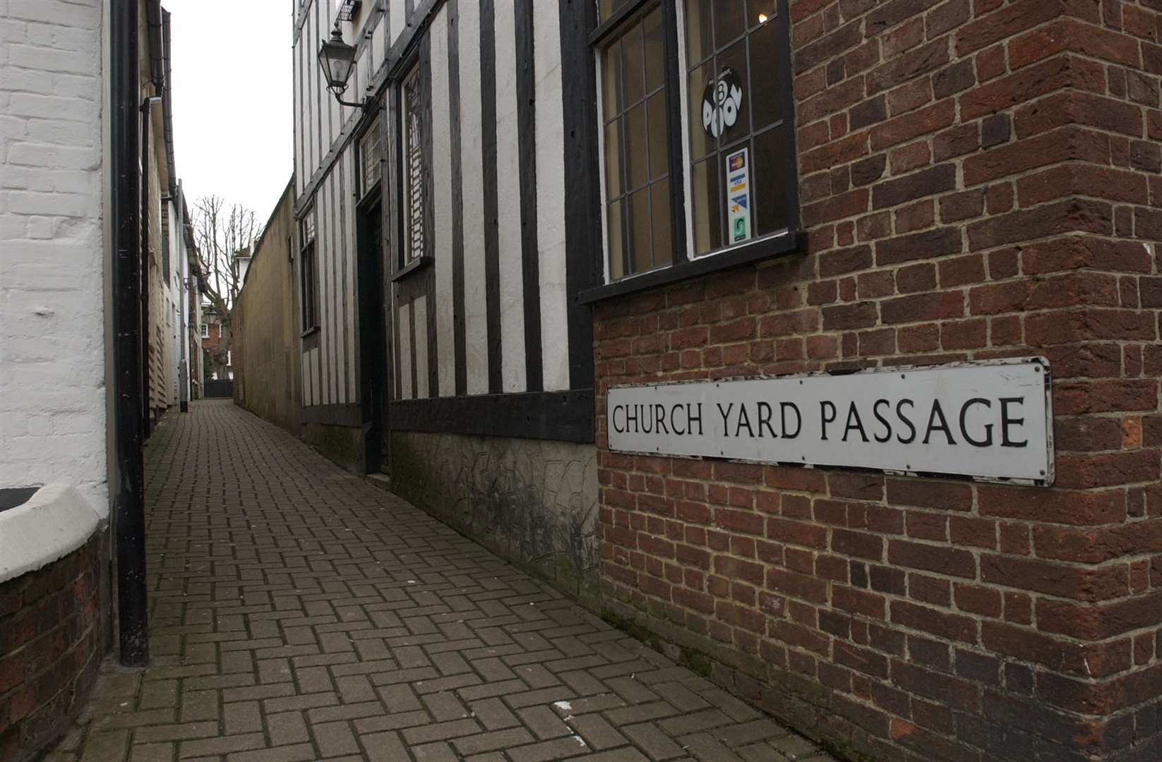The attack reportedly took place in Church Yard Passage