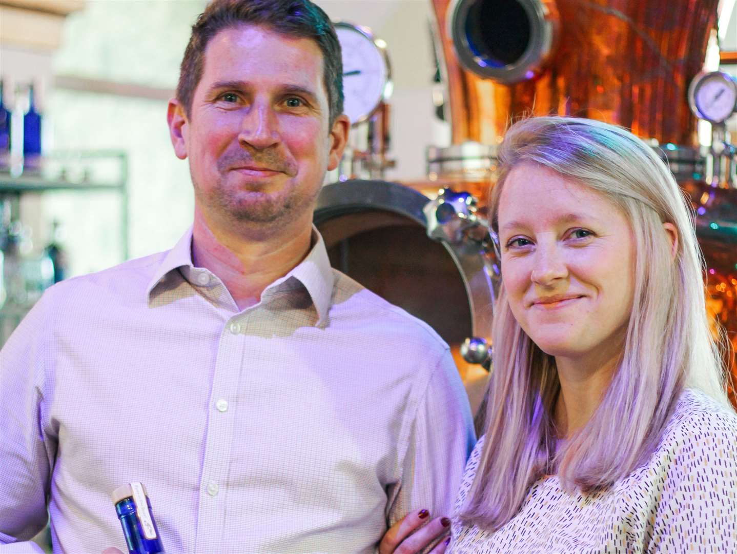 Darren and Sam Graves, founders of Maidstone Distillery