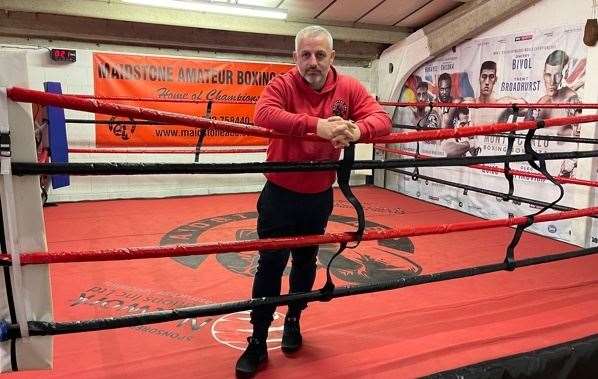 Joe Smith, owner of Maidstone Amateur Boxing Club