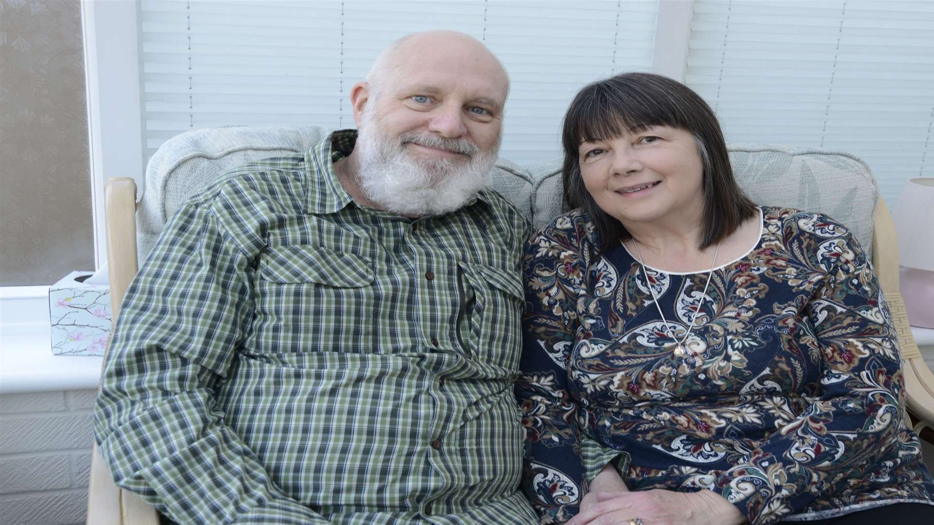 Kevin O'Brien and wife Sue can't praise the NHS enough after he nearly died