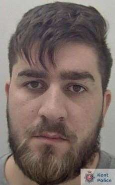 Sebastian Birzu was jailed for four years for assaulting his partner. Picture: Kent Police