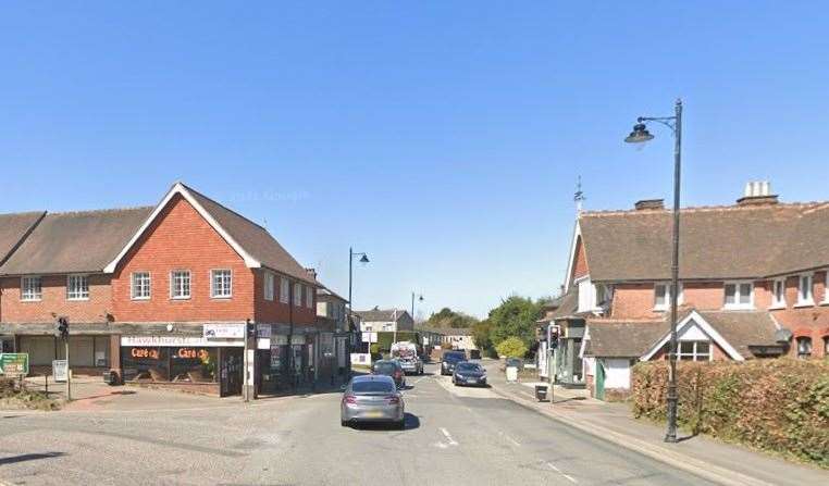 A police incident has closed the high street in Hawkhurst. Picture: Google