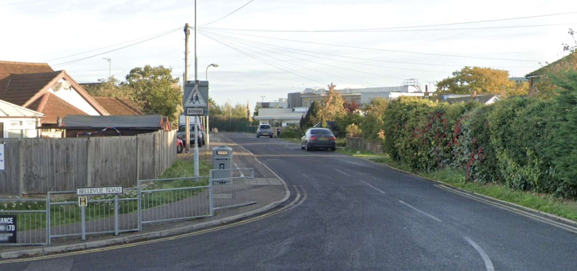 An explosive device was found near a school this morning. Picture: Google