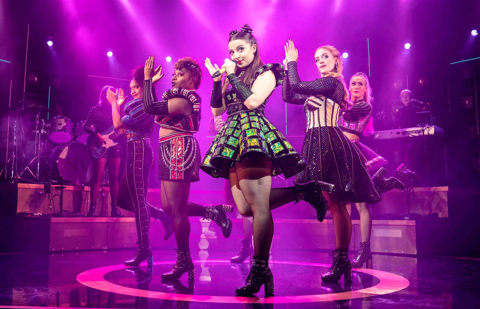 SIX the musical is now at the Churchill Theatre, Bromley