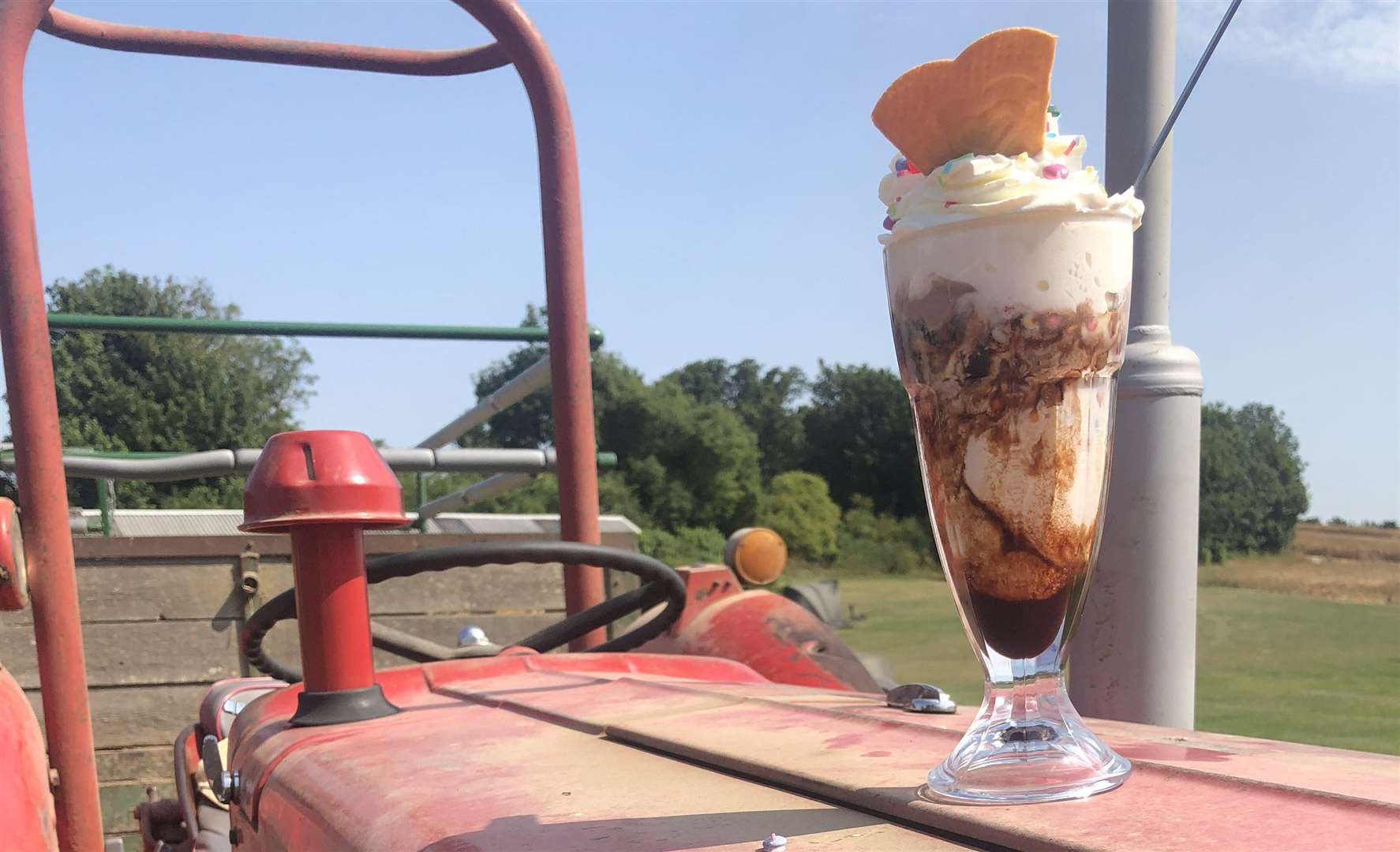 Solley's in Deal welcomes visitors to its farm for an ice cream and a tractor ride