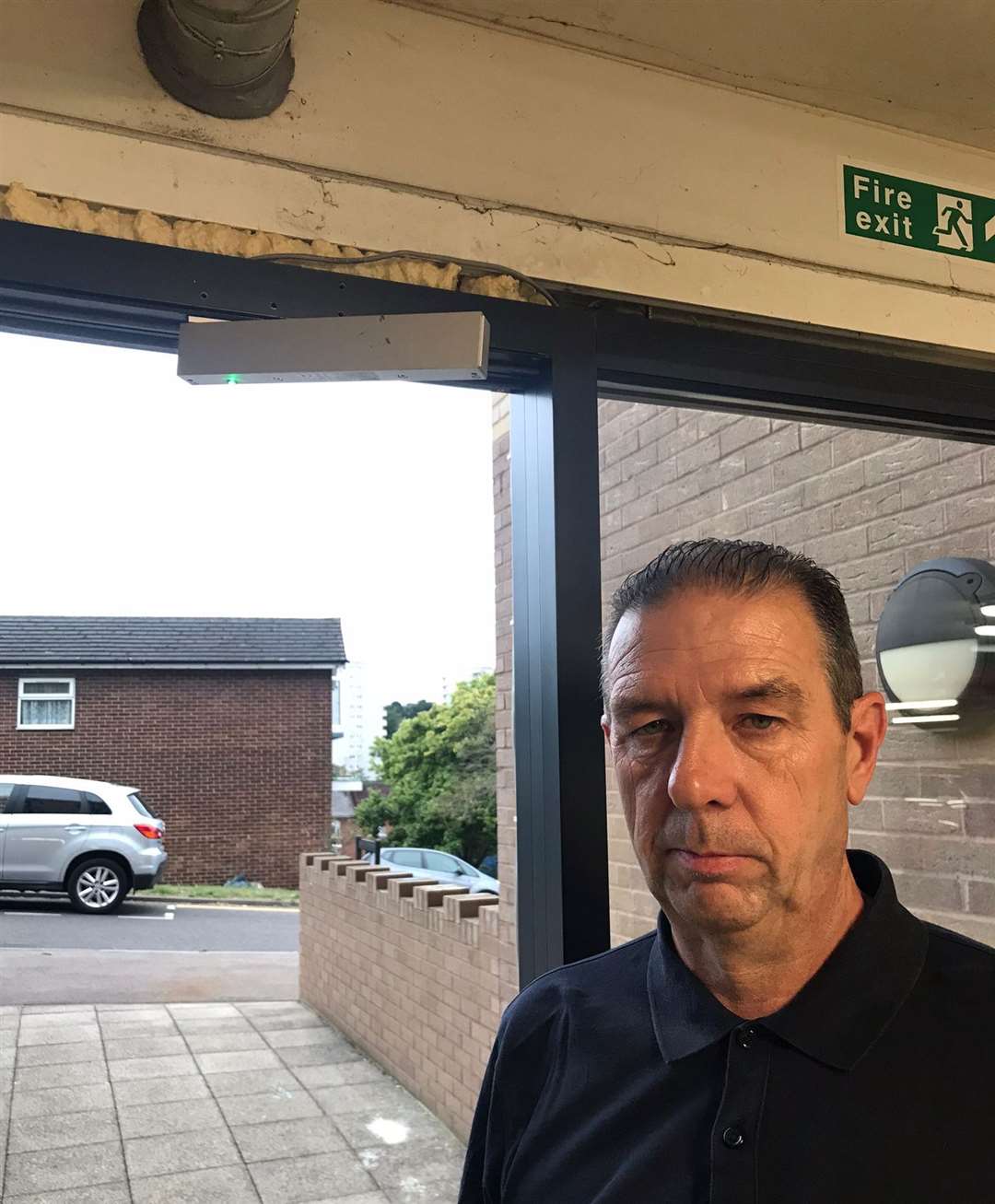 John Dexter says he's paying out maintenance because the property has been vandalised