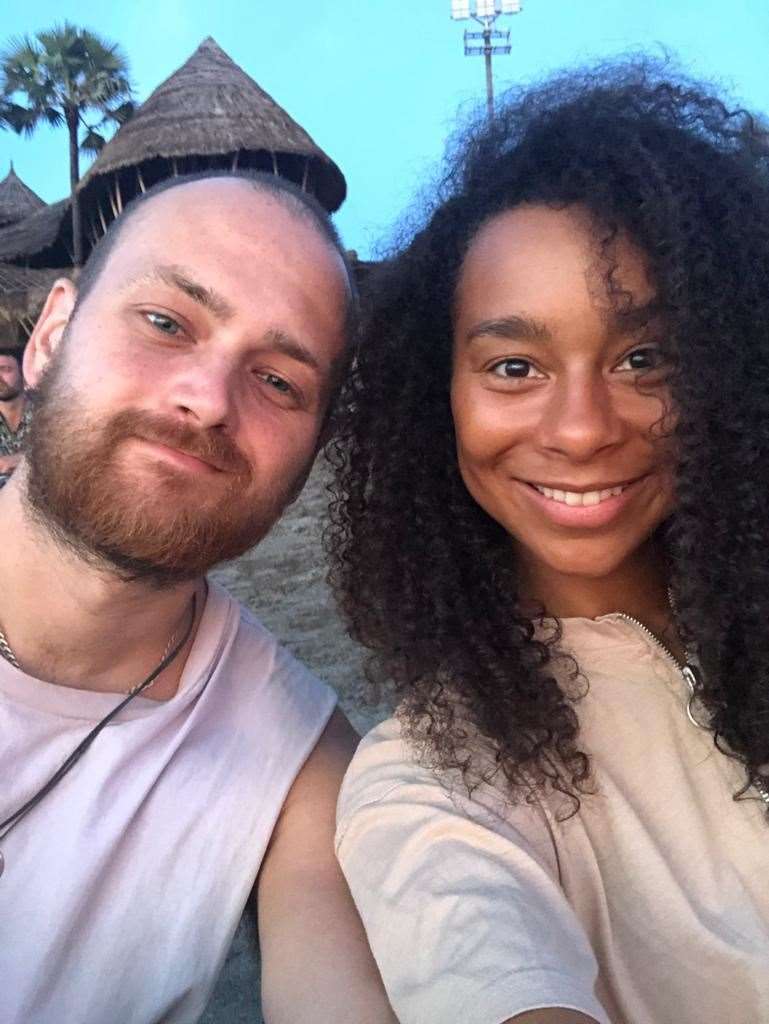 Benjamin Stokes and is partner Yasmin Chadwick have returned home after being stranded in Bali