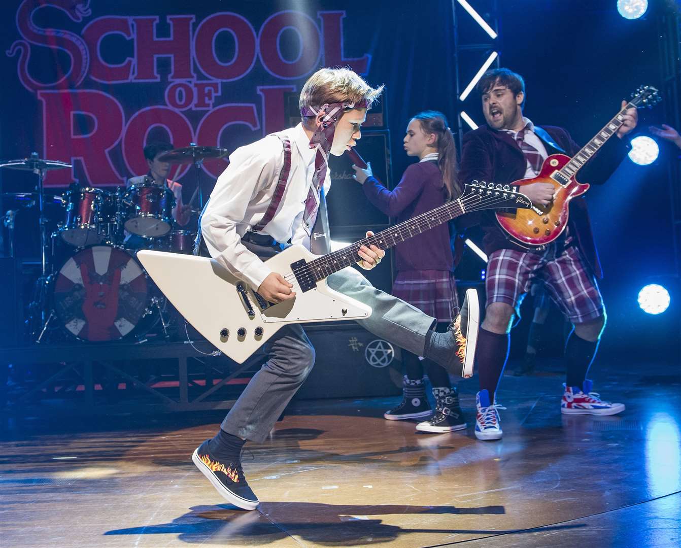 School Of Rock has music by Andrew Lloyd Webber Picture: Tristram Kenton