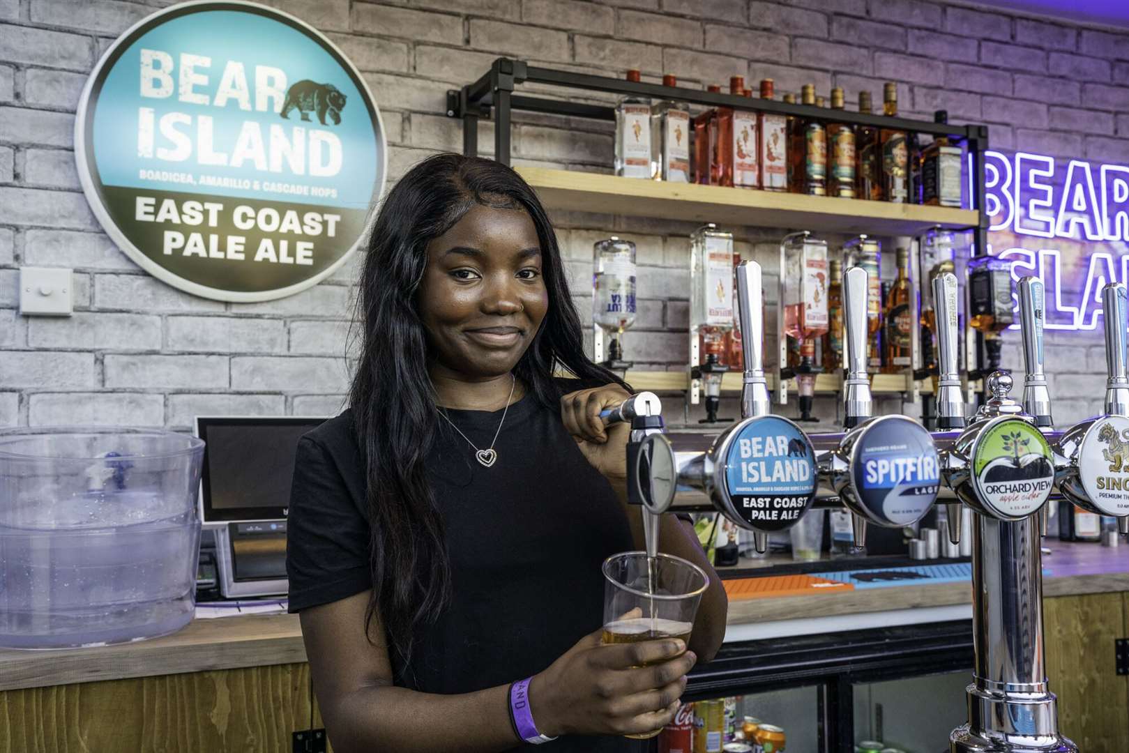 Shepherd Neame will be serving up a range of its popular brands including Spitfire, Bear Island, Singha, E1 Brew Co and Orchard View cider