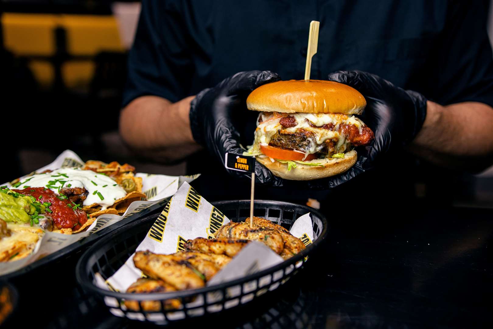 Some of the food Wing Kingz will provide Canterbury with. Pic: Aaron Murrell
