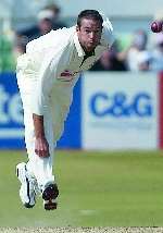 ANDREW HALL: Took four wickets in an aggressive bowling display. Picture: RICHARD EATON