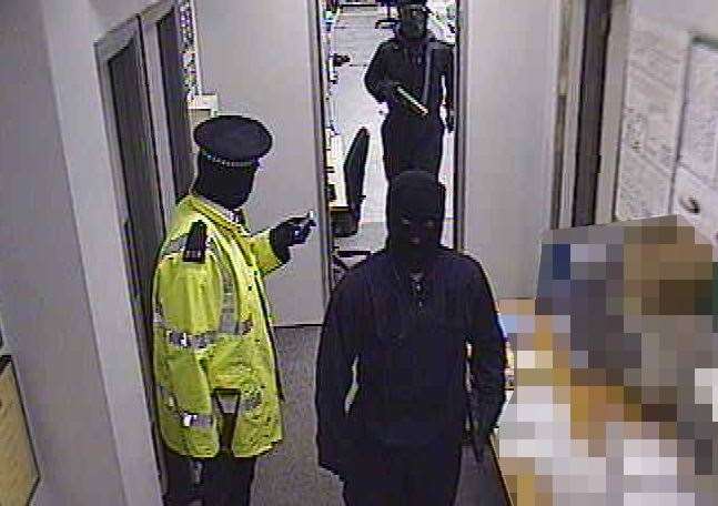 The raid on the Securitas depot Picture: Kent Police