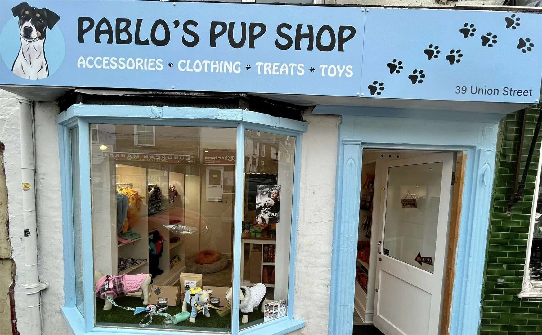 Pablo's Pup Shop in Maidstone. Picture: Pablo's Pup Shop