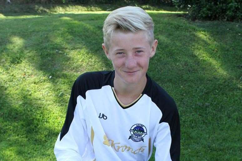 Ryan Hanson, played for Dover Athletic at under-13s level. (44121386)