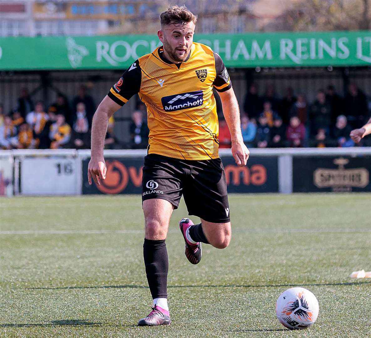 Regan Booty is leaving Maidstone after 80 appearances and 18 goals Picture: Helen Cooper