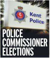 Police commissioner election logo
