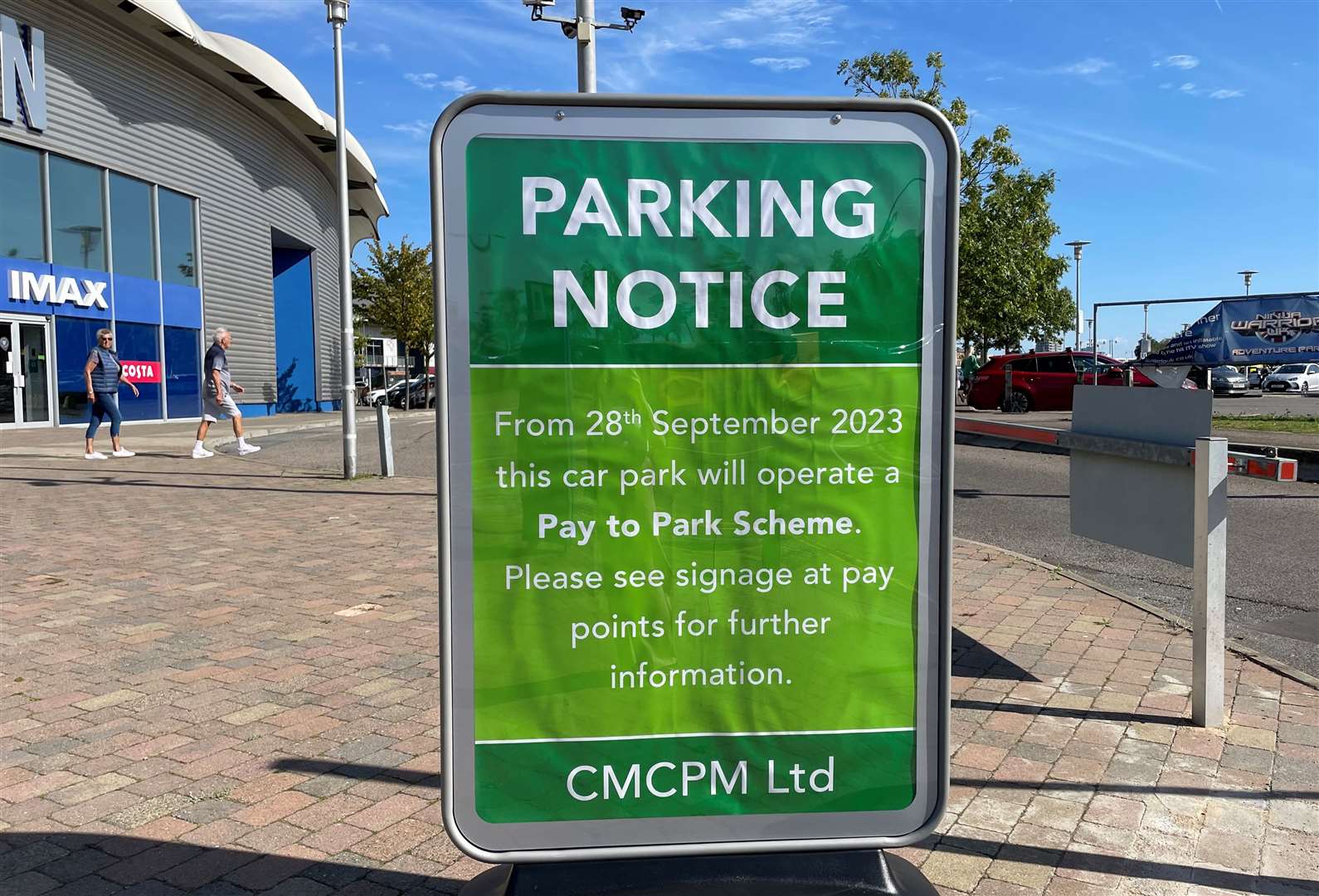 Delay in parking charges in Dockside