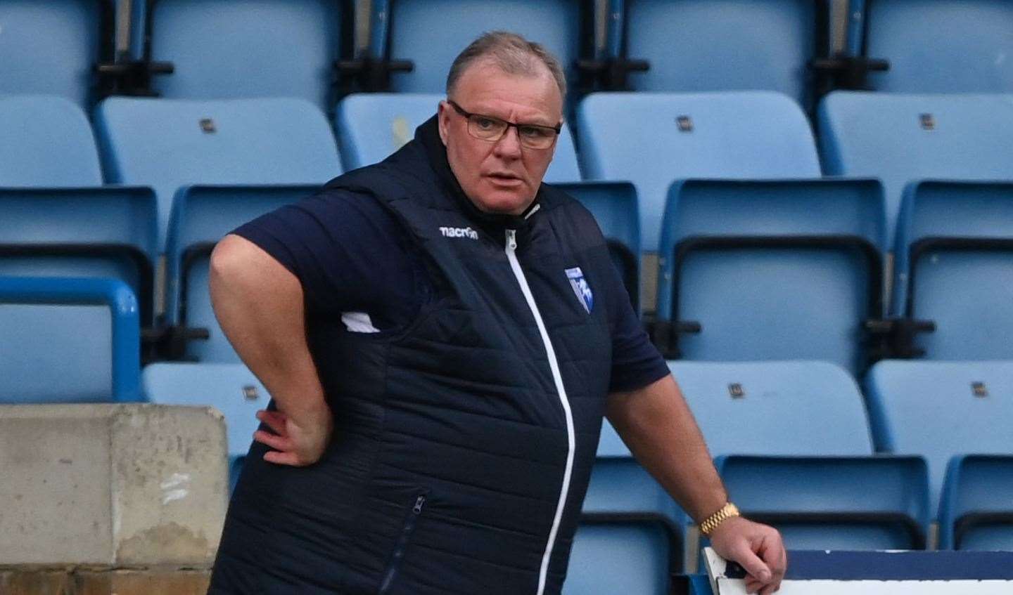 Gillingham manager Steve Evans hoping to build on MK Dons draw Picture: Keith Gillard