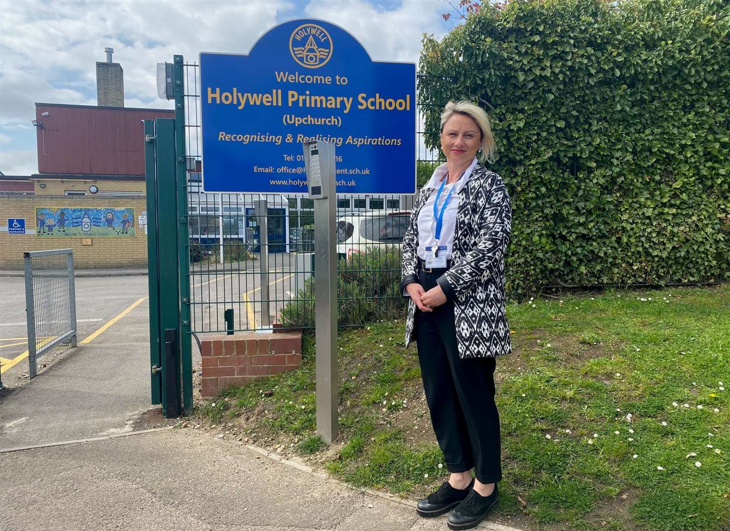 Kate Espley has returned to Holywell Primary in Upchurch, but this time as head of school. Picture: Joe Harbert