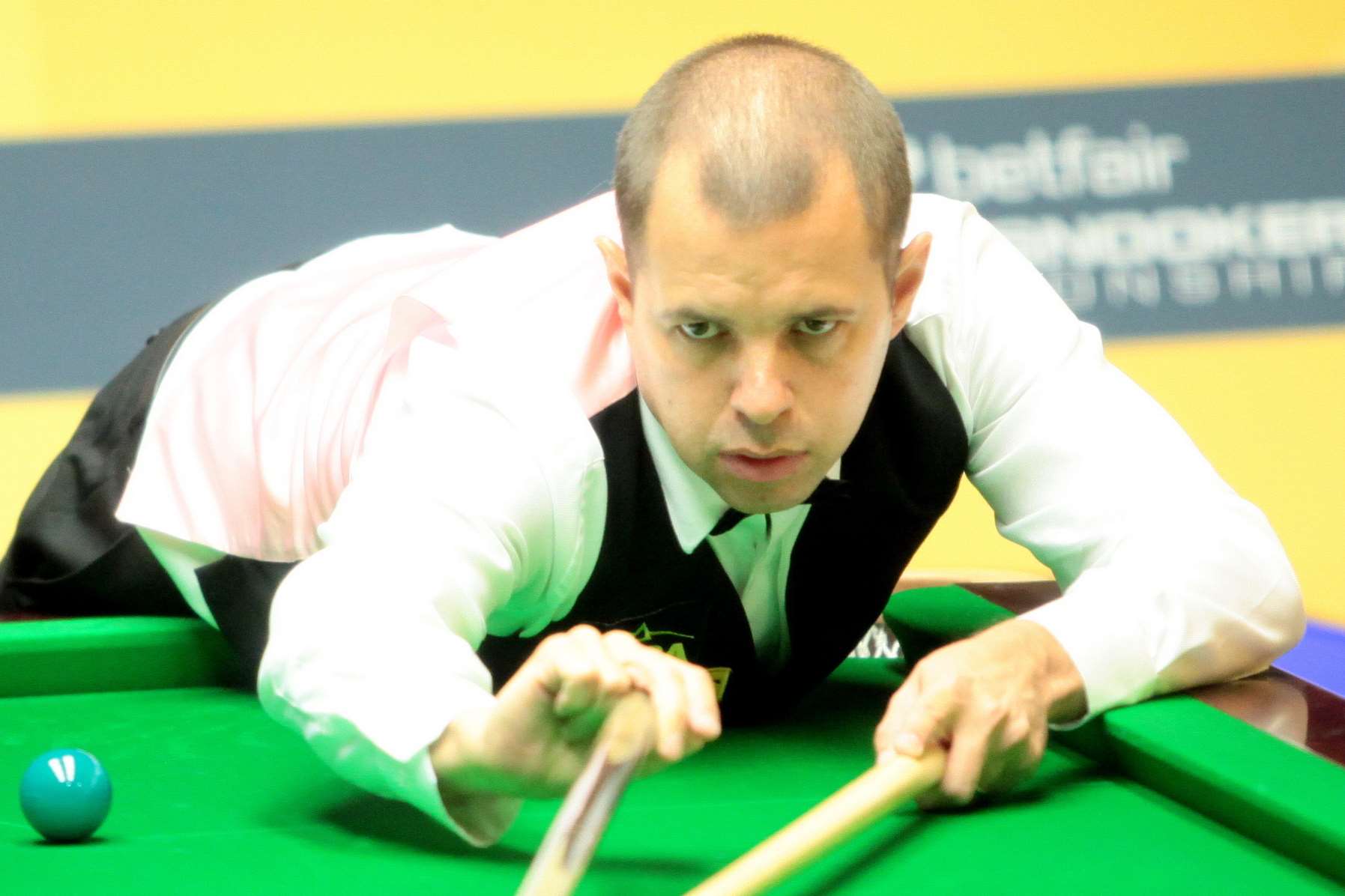 Barry Hawkins ended his long wait for a win at the Masters, beating Joe Perry 6-3 Picture: World Snooker