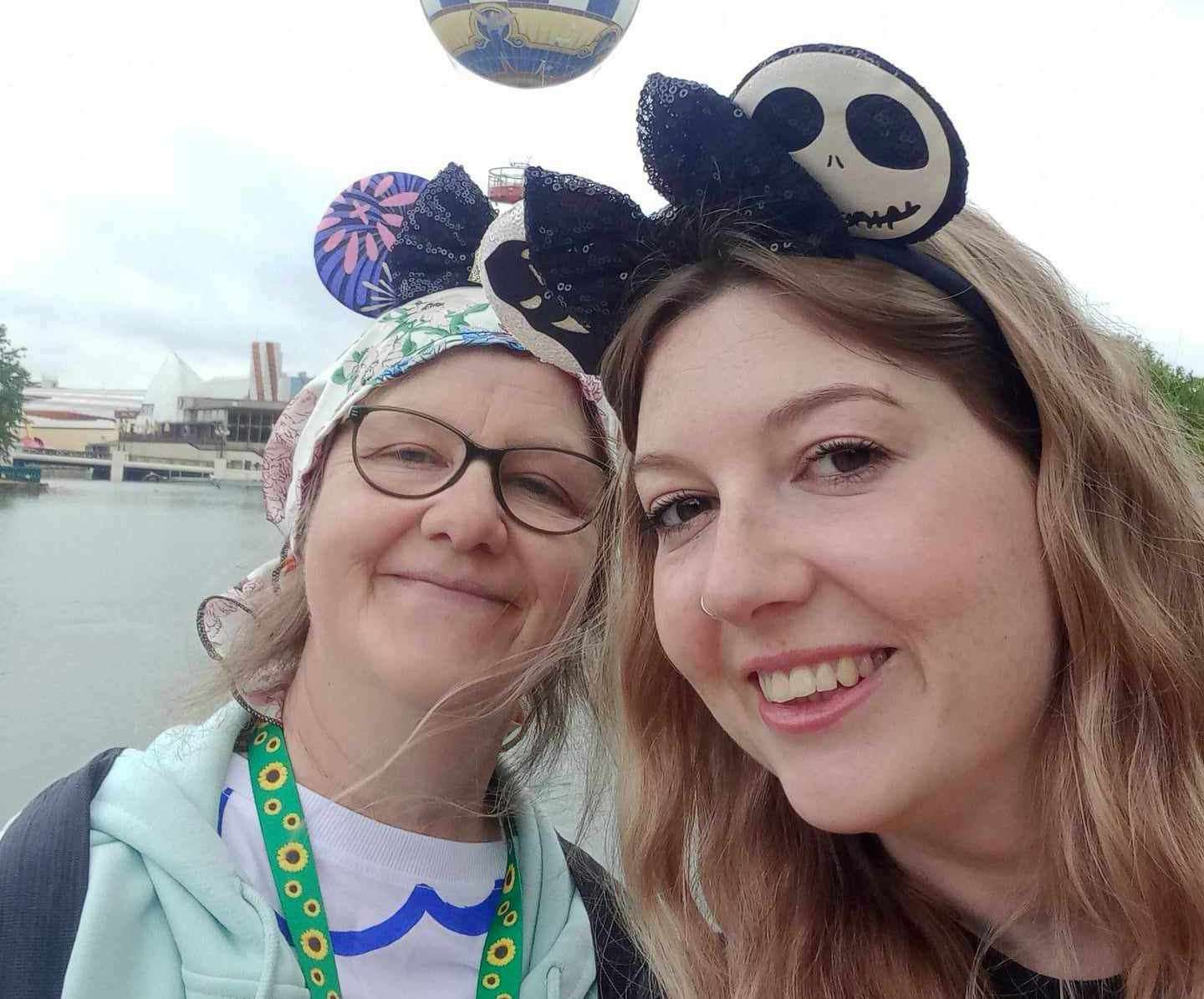 Bronwen and Fiona on a recent trip to Disneyland Paris