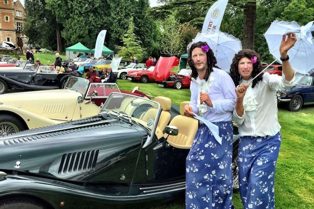 Costumes are part of the fun at the Chilham Chase which is back this weekend